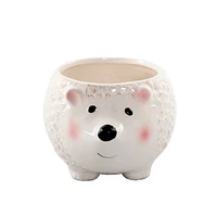 Flora Bunda® 6" Hedgehog Ceramic Planter