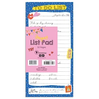 TF Publishing Blue La La Magnet List Pad