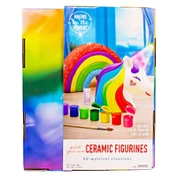 Making in the Moment™ 3D Ceramic Light Up Unicorn Figurine