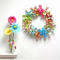FloraCraft® CraftFōM 10" Extruded Wreath White