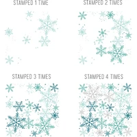 Concord & 9th Snowflakes Turnabout Clear Stamps