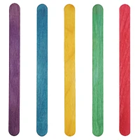Multicolor Wood Craft Sticks by Creatology™