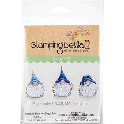 Stamping Bella Gnomes Have Feelings Too Cling Stamps