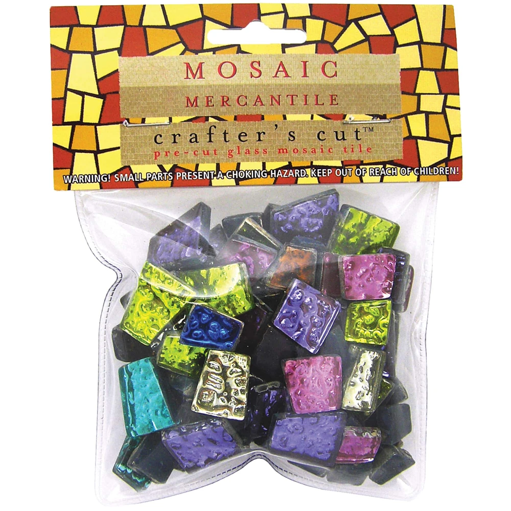 Crafter's Cut™ Assorted Sparkle Mosaic Tiles