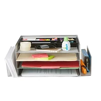 Mind Reader 6-Compartment Desk Organizer