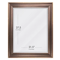 Head West® 34" Oil Rubbed Bronze Framed Beveled Vanity Wall Mirror