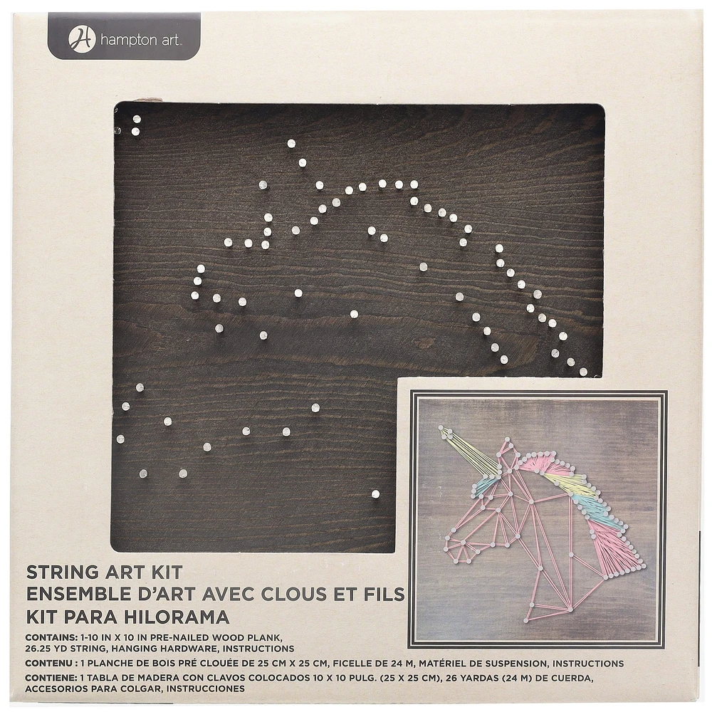 Hampton Art™ Unicorn String Art Kit