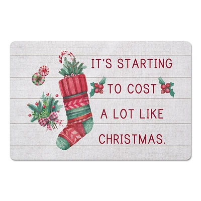 Cost a Lot Like Christmas Floor Mat