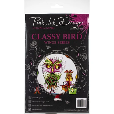 Pink Ink Designs® Classy Bird A5 Clear Stamp Set