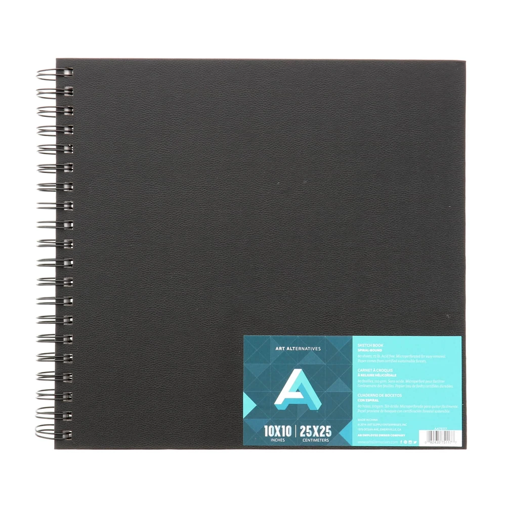 Art Alternatives Spiral Bound Sketch Book