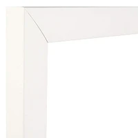 Craig Frames Contemporary White Satin Picture Frame