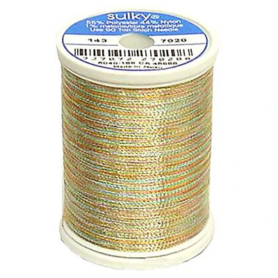 Sulky King Size Gold Metallic Thread, 750yd.
