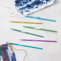 Anodized Crochet Hook Set by Loops & Threads®, E-J