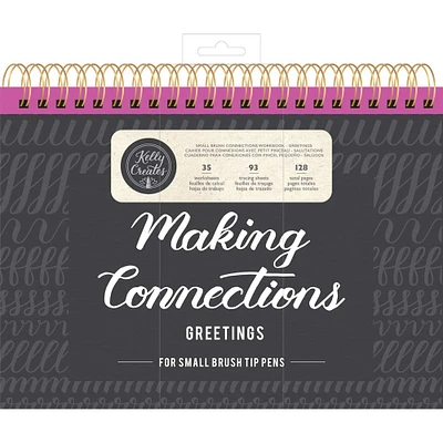 American Crafts™ Kelly Creates Brush Connections & Greetings Workbook