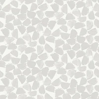 InHome Bliss Print Gray Peel & Stick Wallpaper