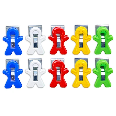 The Pencil Grip™ Magnet Man® Assorted Magnetic Clips, 10ct.