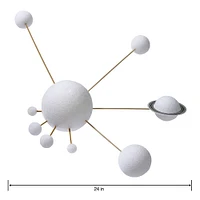 FloraCraft® CraftFōM White Solar System Kit