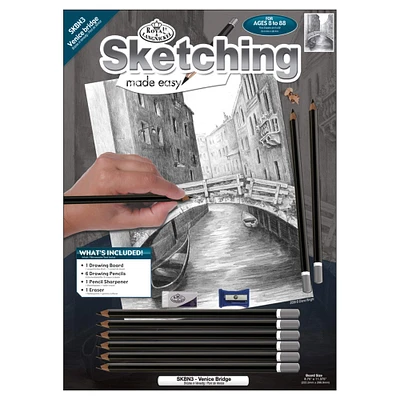 Royal & Langnickel® Sketching Made Easy™ Venice Bridge Kit