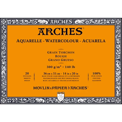 Arches® Rough Watercolor Block
