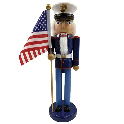 Santa's Workshop 14" Marine Nutcracker