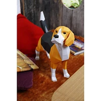 PaperCraft World 3D PaperCraft Beagle Model DIY Kit