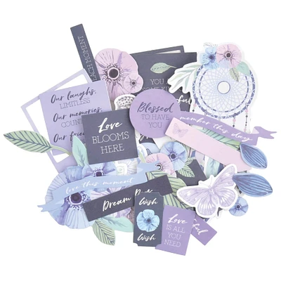 Kaisercraft Collectables Cardstock Die-Cuts-Lilac Mist