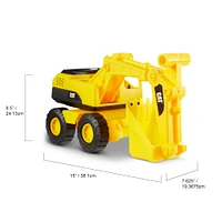 Funrise CAT® Tough Rigs Construction 15" Yellow Toy Excavator