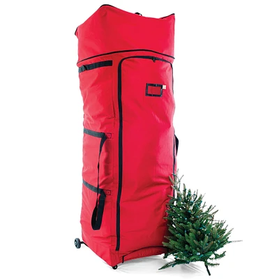 Santa's Bags 7-12ft. Artificial Christmas Tree Storage Bag with Wheels