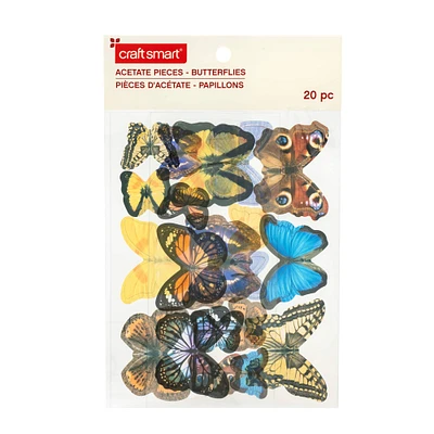 Butterflies Acetate Pieces by Craft Smart®