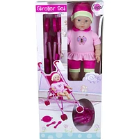 Lissi Dolls 5-Piece Play Set with Baby Doll and Accessories