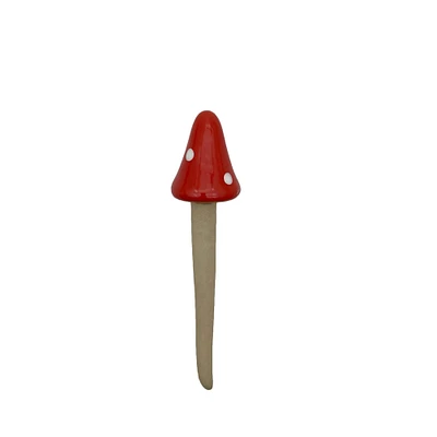 Narrow Red Cap Decorative Mushroom by Ashland®