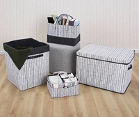 Sammy & Lou® Herringbone Felt Storage Caddy