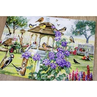 Letistitch Bird Table Counted Cross Stitch Kit