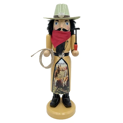 14" Cattle Drive Nutcracker