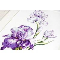 Luca-s Irises Counted Cross Stitch Kit