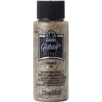 12 Pack: FolkArt® Glitterific Fine™ Glitter Acrylic Paint