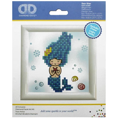 Diamond Dotz® Facet Art Kit with Frame, Sea Star