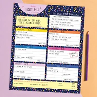 TF Publishing Bright Week Large Weekly Task Planner Desk Pad