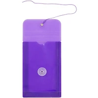 JAM Paper 4.25" x 6.25" Plastic Button & String Tie Closure Envelopes