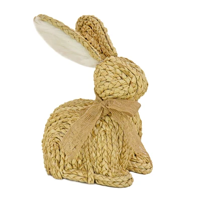 9" Braided Bunny Tabletop Accent