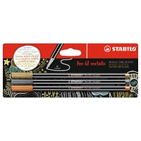 Stabilo® Pen 68 Metallic 3 Color Pen Set