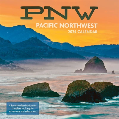 TF Publishing 2024 Pacific Northwest Wall Calendar