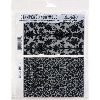 Stampers Anonymous Tim Holtz® Tapestry Cling Stamps