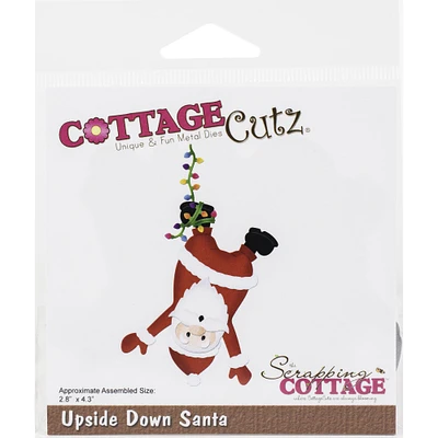 CottageCutz® Upside Down Santa Die