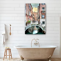 Lumaprints Venetian Canale No.20 Canvas Wall Art