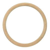 6" Beechwood Macramé Hoop by Loops & Threads®