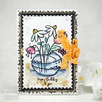 Woodware Singles Floral Bouquet Clear Stamps