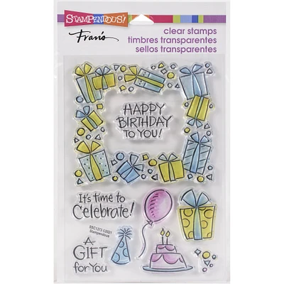Stampendous!® Perfectly Clear Gift Frame Stamps