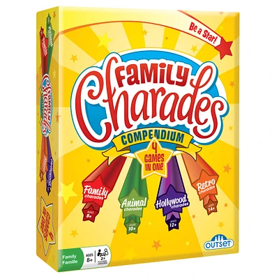Outset Media® Family Charades Compendium Game