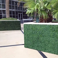 20" Ficus Style Plant Living Wall Panels, 4ct.